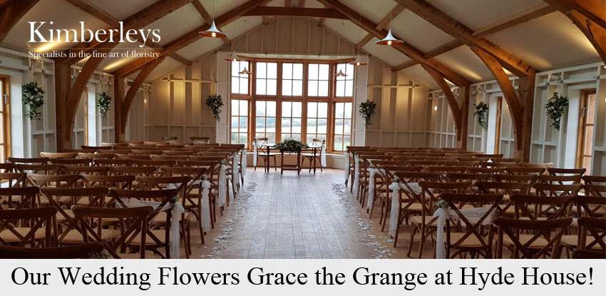 Our Wedding Flowers Grace the Grange at Hyde House
