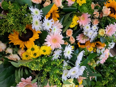 Fresh Flowers at Local North Somerset Forecourts
