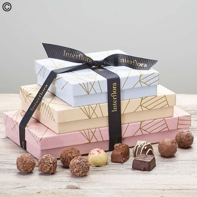 trio of chocolates gift set