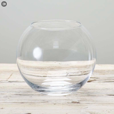 glass globe vase