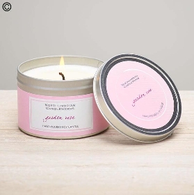garden rose scented candle 
