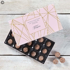 salted caramel chocolate truffle gift box