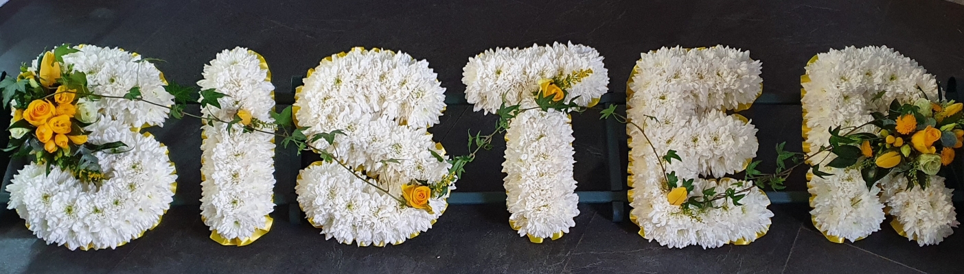 Classic SISTER Based Funeral Letters