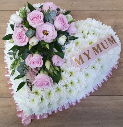 Pretty Pinks Based Heart