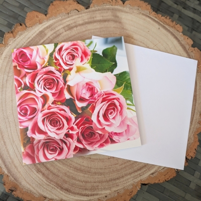 Roses Blank Card