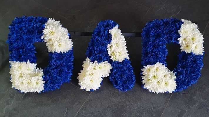 Sporting Choice DAD Funeral Letters