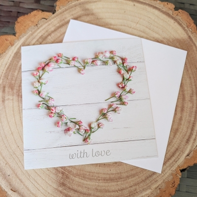 With Love Greetings Card