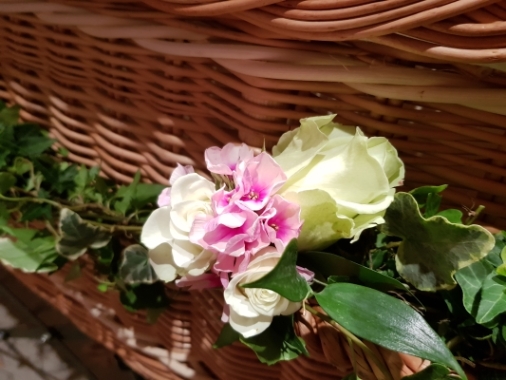 Pretty Rose and Phlox Garland
