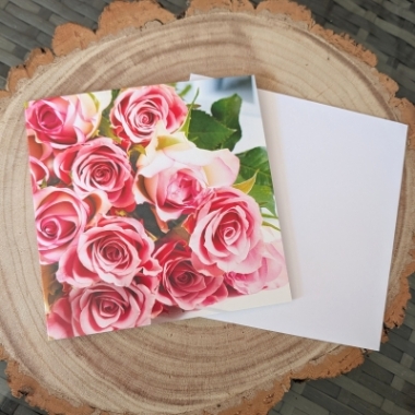 Roses Blank Card