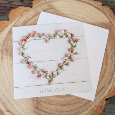 With Love Greetings Card